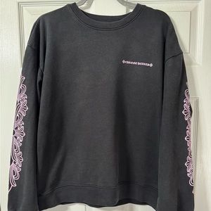 Chrome Hearts x Matty Boy Crewneck 'Black/Pink'